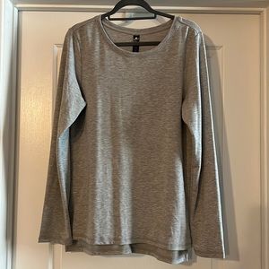 Yogalicious Grey Long Sleeve - Size L; never worn